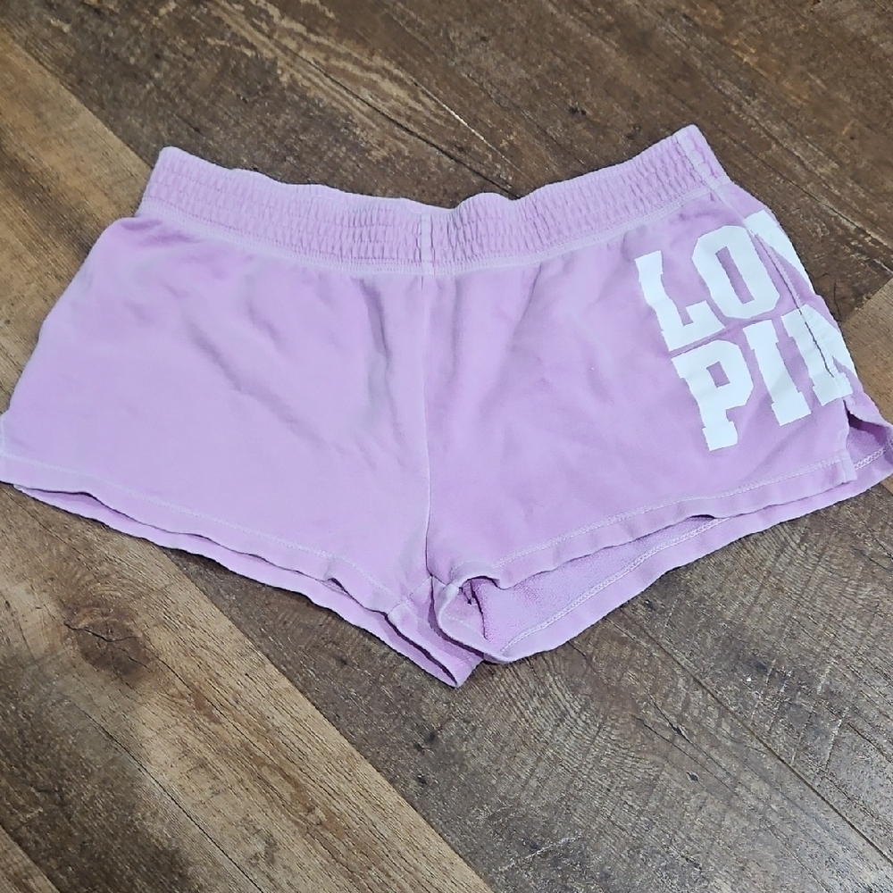PINK Victoria's Secret Light Purple Athletic Shorts
